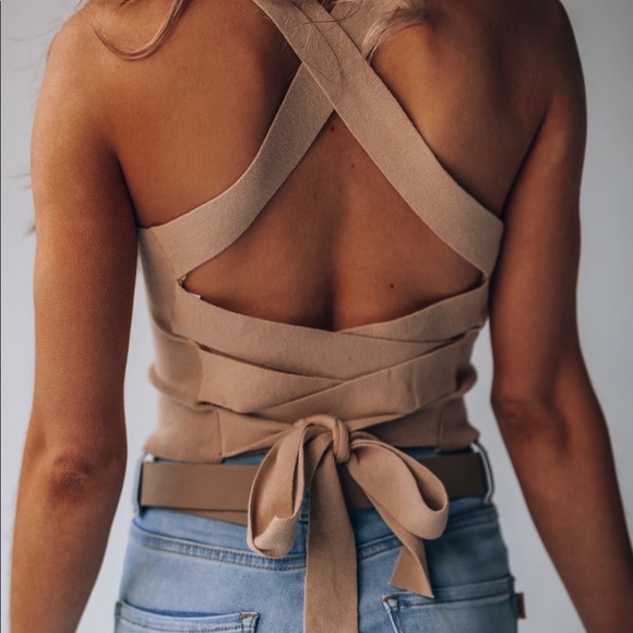 Heartbreaker knit crop top - Picture 2 of 3